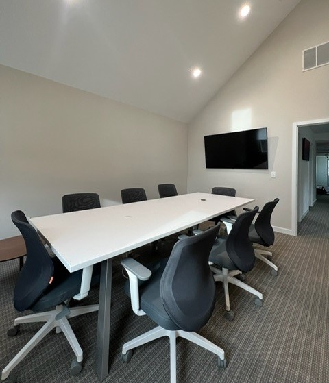 The conference room at AI House Little Silver